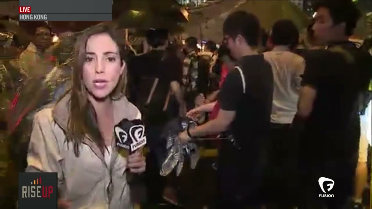 Live from Hong Kong's Occupy Central