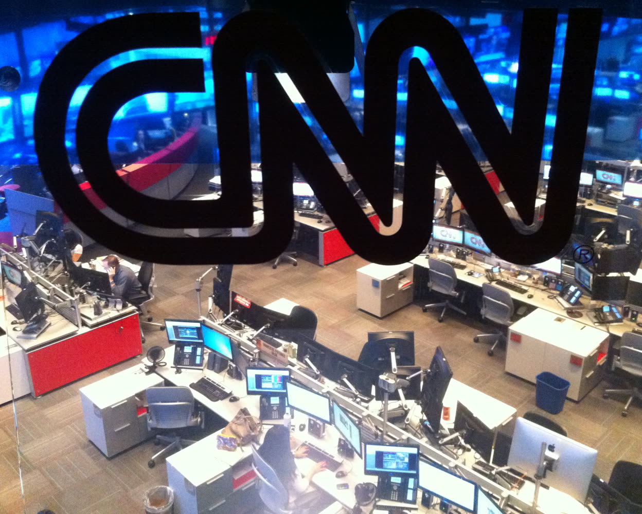 CNN newsroom, Atlanta