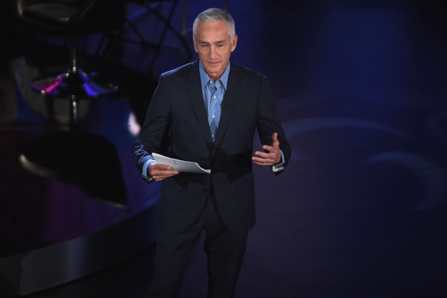 Jorge Ramos speaking, 2016