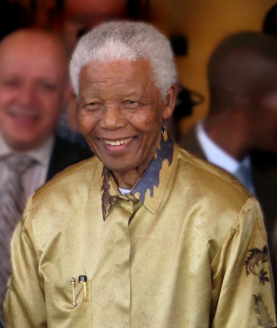 Nelson Mandela portrait, 2008