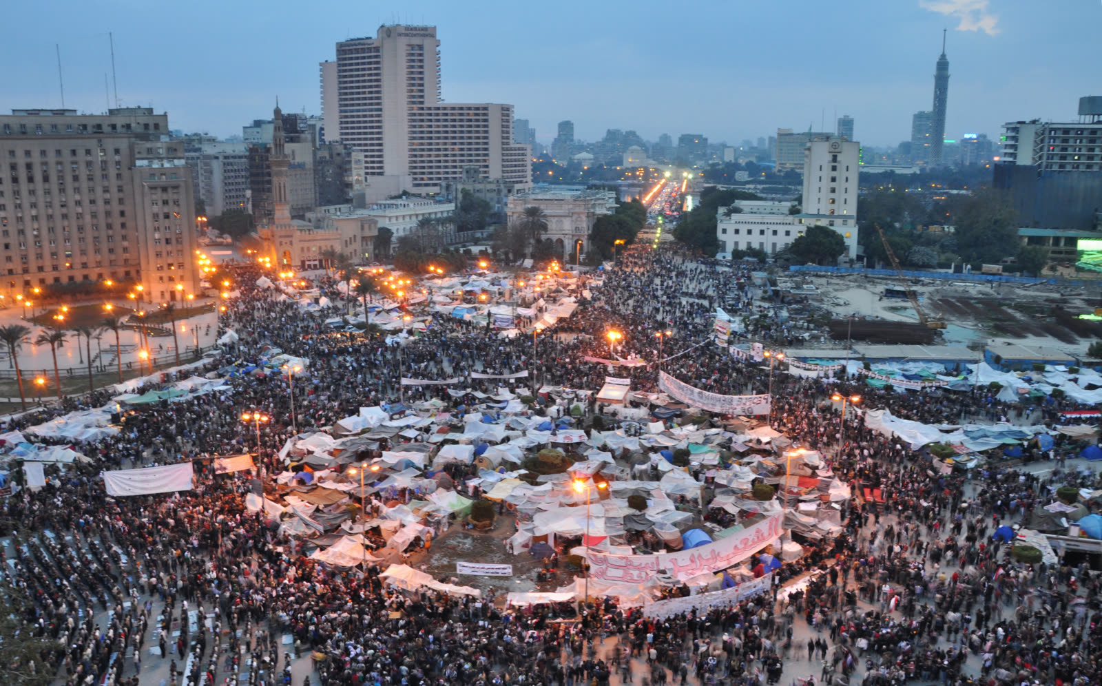 Tahrir Square protests, February 2011